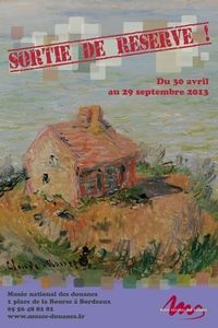 Sortie de réserve ! Derniers jours.... Du 4 au 30 septembre 2013 à Bordeaux. Gironde. 